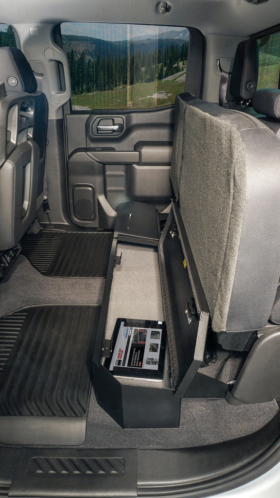 Tuffy Security Products Underseat Storage Box Chevy/GMC Rear Underseat Lockbox - 352-01