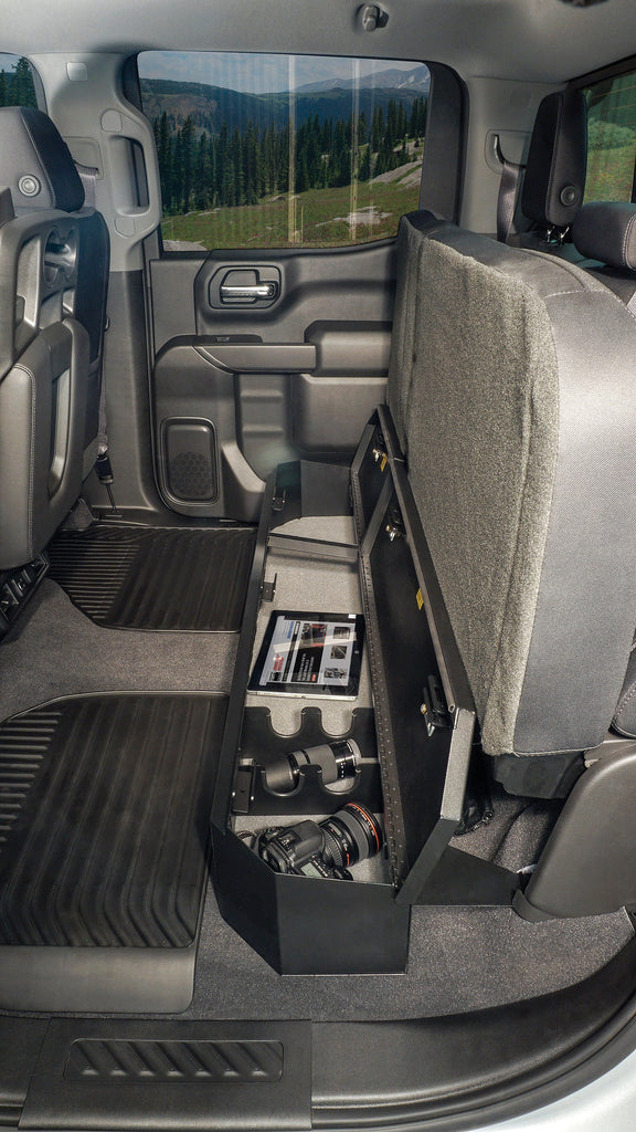 Tuffy Security Products Underseat Storage Box Chevy/GMC Rear Underseat Lockbox - 352-01