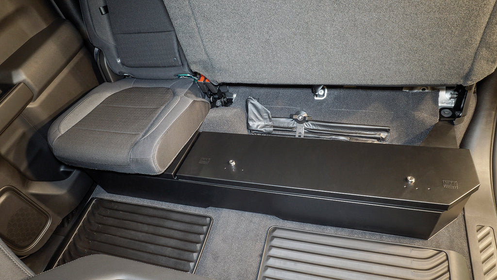 Tuffy Security Products Underseat Storage Box Chevy/GMC Rear Underseat Lockbox - 352-01