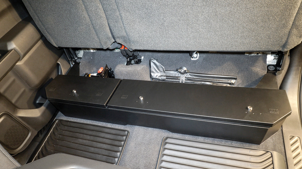 Tuffy Security Products Underseat Storage Box Chevy/GMC Rear Underseat Lockbox - 352-01