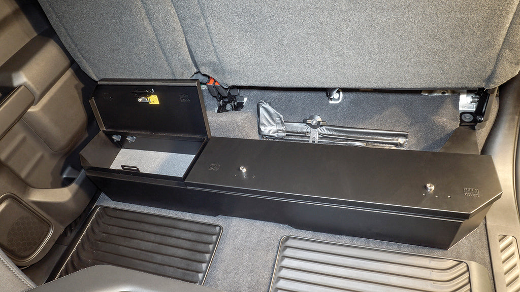 Tuffy Security Products Underseat Storage Box Chevy/GMC Rear Underseat Lockbox - 352-01