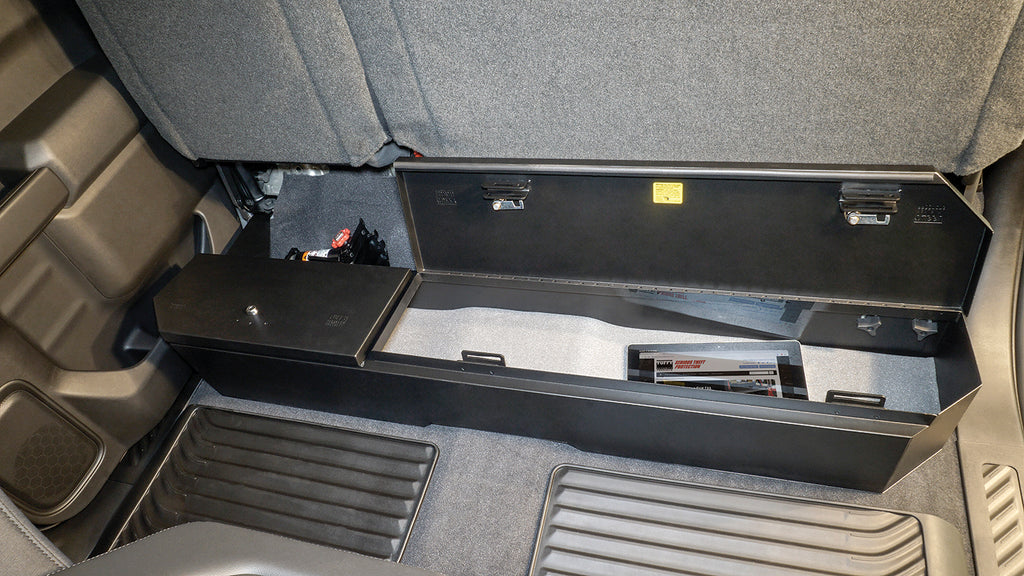 Tuffy Security Products Underseat Storage Box Chevy/GMC Rear Underseat Lockbox - 352-01