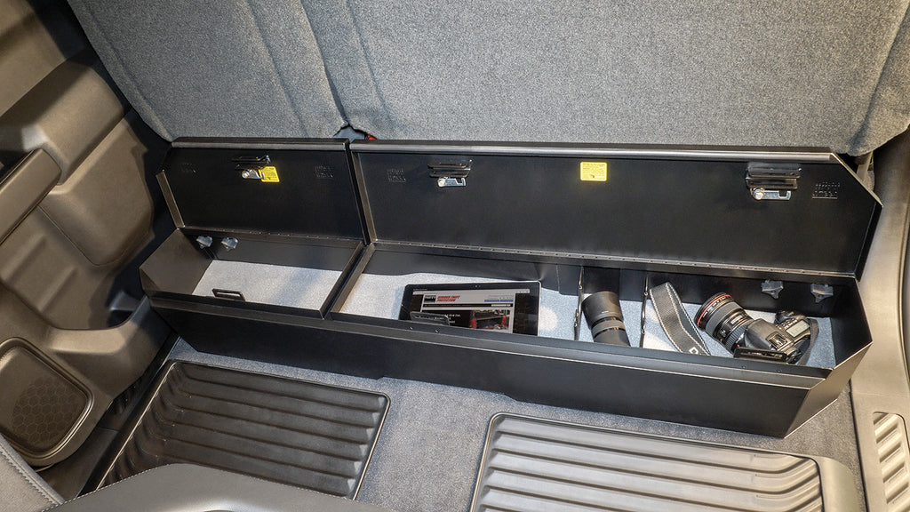 Tuffy Security Products Underseat Storage Box Chevy/GMC Rear Underseat Lockbox - 352-01