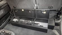 Load image into Gallery viewer, Tuffy Security Products Underseat Storage Box Rear Underseat Lockbox - '19-22 Ram 1500; w/ Crew Cab (Black) - 353-01