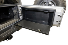 Load image into Gallery viewer, Tuffy Security Products Tailgate Organizer Tailgate Lockbox - &#39;07-18 Wrangker JK (Standard Panel; Black) - 359-01