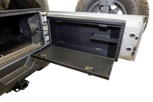 Load image into Gallery viewer, Tuffy Security Products Tailgate Organizer Tailgate Lockbox - &#39;07-18 Wrangker JK (Standard Panel; Black) - 359-01
