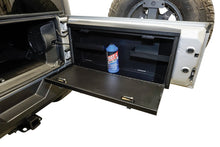 Load image into Gallery viewer, Tuffy Security Products Tailgate Organizer Tailgate Lockbox - &#39;07-18 Wrangker JK (Standard Panel; Black) - 359-01