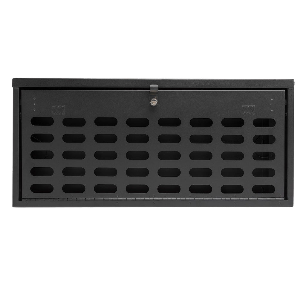 Tuffy Security Products Tailgate Organizer Tailgate Lockbox - '18-23 Wrangler JL (MOLLE Panel; Black) - 365-01