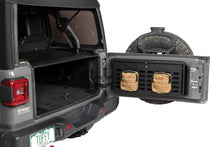 Load image into Gallery viewer, Tuffy Security Products Tailgate Organizer Tailgate Lockbox - &#39;18-23 Wrangler JL (MOLLE Panel; Black) - 365-01
