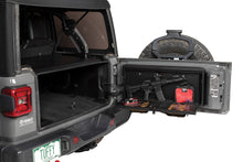 Load image into Gallery viewer, Tuffy Security Products Tailgate Organizer Tailgate Lockbox - &#39;18-23 Wrangler JL (MOLLE Panel; Black) - 365-01