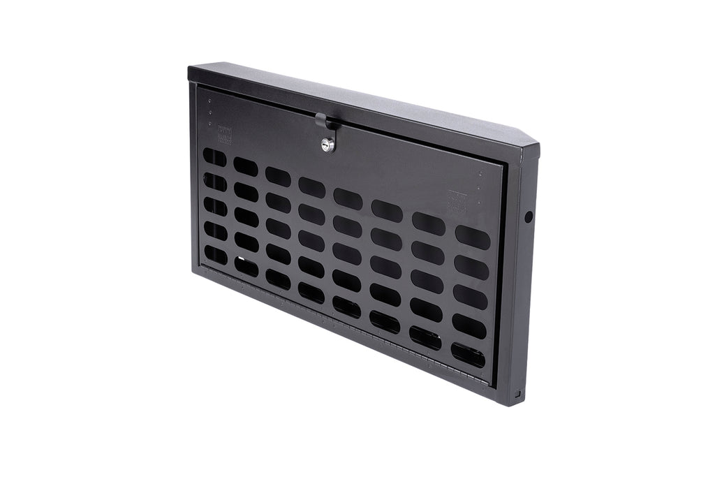 Tuffy Security Products Tailgate Organizer Tailgate Lockbox - '07-18 Wrangker JK (MOLLE Panel; Black) - 366-01