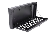 Load image into Gallery viewer, Tuffy Security Products Tailgate Organizer Tailgate Lockbox - &#39;07-18 Wrangker JK (MOLLE Panel; Black) - 366-01