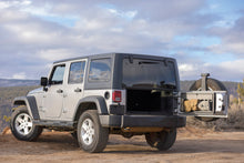 Load image into Gallery viewer, Tuffy Security Products Tailgate Organizer Tailgate Lockbox - &#39;07-18 Wrangker JK (MOLLE Panel; Black) - 366-01