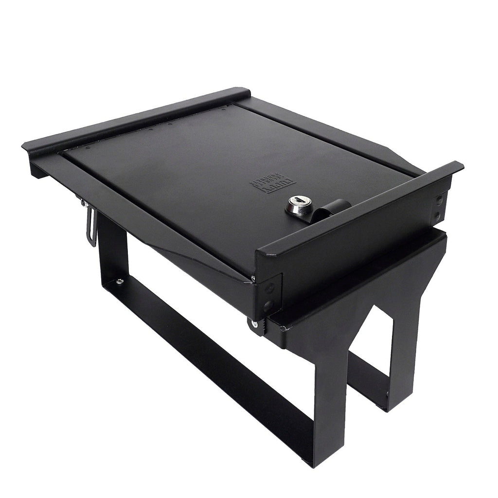Tuffy Security Products Center Console Insert Console Safe - '21-22 F-150; w/ Flow-Thru Console (Black) - 376-01