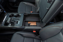 Load image into Gallery viewer, Tuffy Security Products Center Console Insert Console Safe - &#39;21-22 F-150; w/ Flow-Thru Console (Black) - 376-01