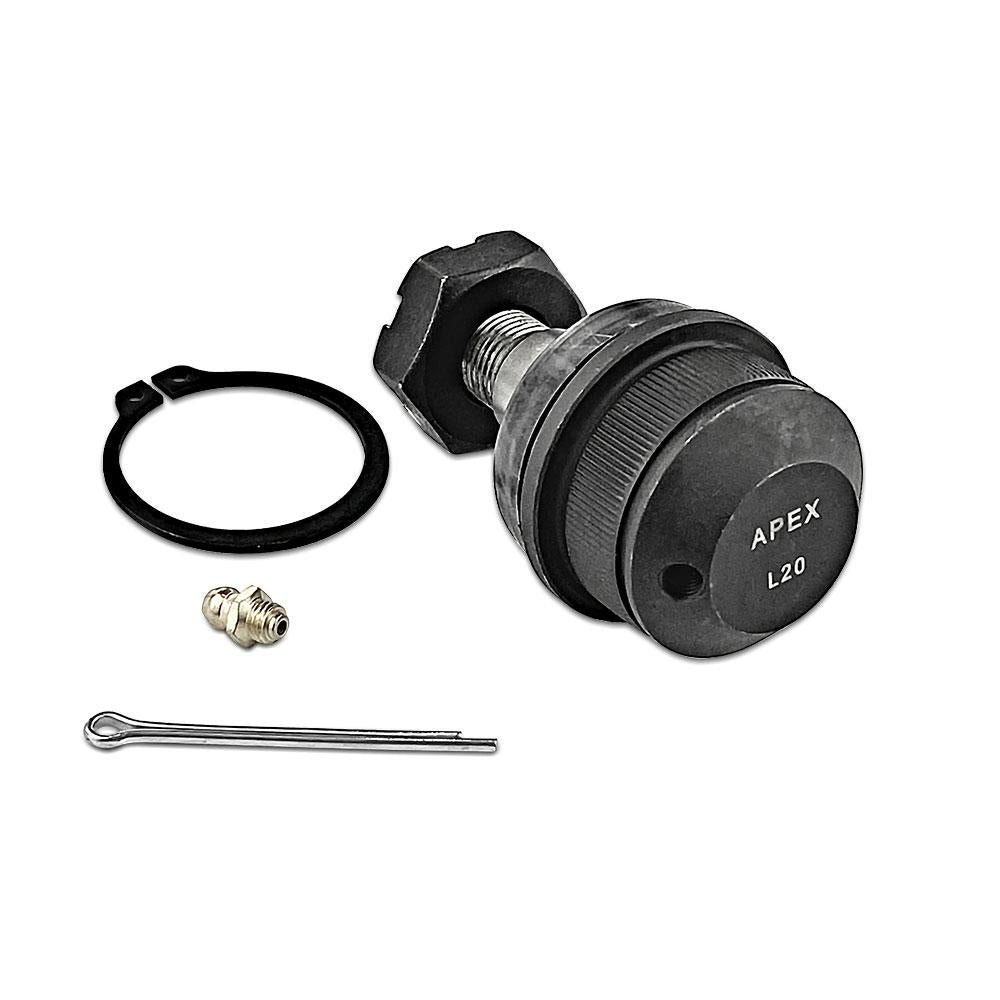 Apex Chassis Suspension Ball Joint Apex Chassis Heavy Duty Front Lower Ball Joint Fits: 90-01 Cherokee 90-92 Comanche 93-98 Jeep Grand Cherokee 86-06 Jeep Wrangler - BJ108