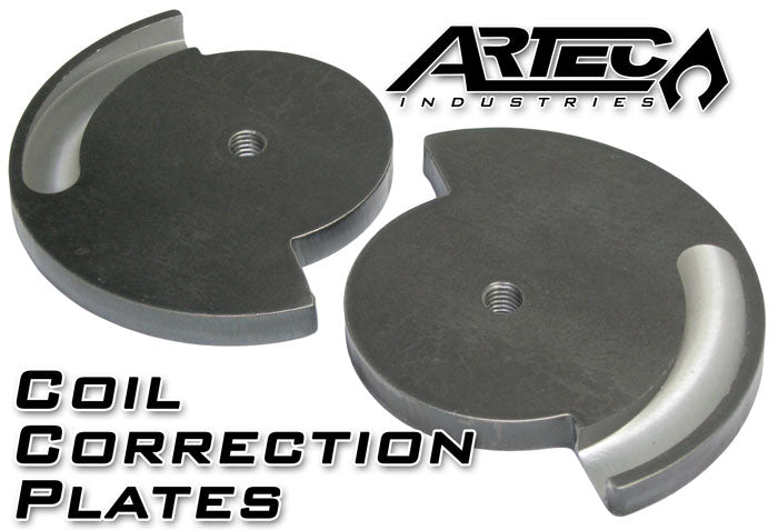 Artec Industries Coil Correction Plate Jeep ZJ Coil Correction Plates 93-98 Jeep ZJ Pair Artec Industries - BR1041