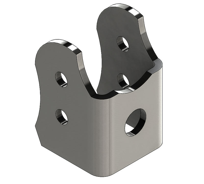 Artec Industries Axle Brackets Jeep TJ Adjustable Truss Upper Link Mount 97-06 Wrangler TJ/TJ Unlimited 2.63 Inch Wide Single Artec Industries - BR1067