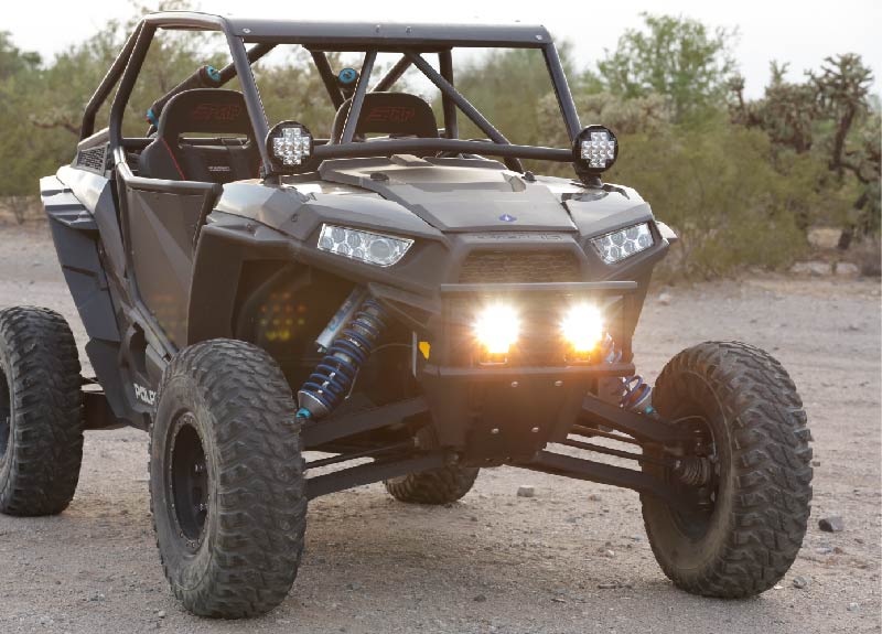 Nacho Offroad Technology Lighting NACHO TM5 Amber White - Pair