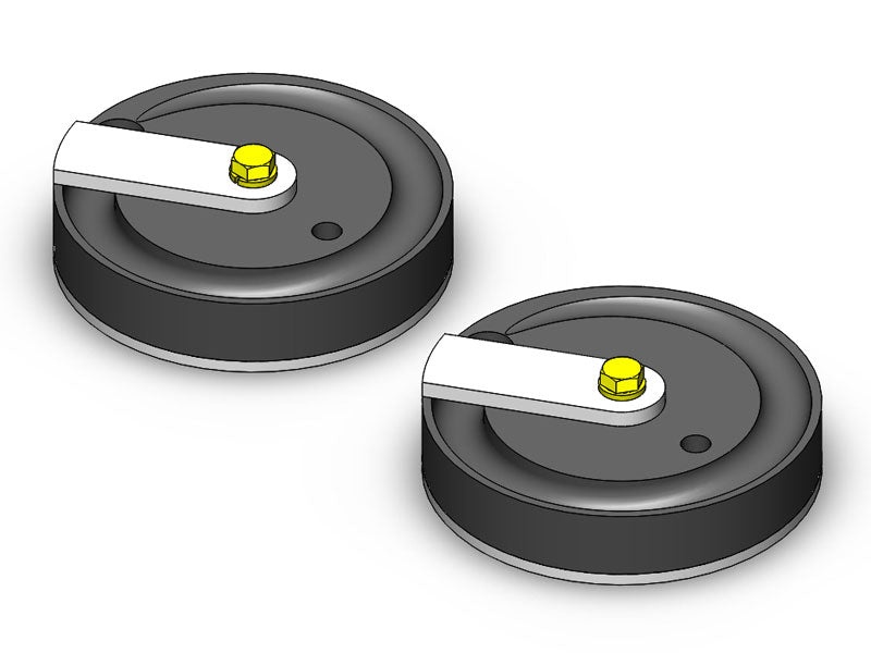 Clayton Off Road Axle Brackets Jeep Lower Poly Coil Bucket Kit 1984-2006 TJ/LJ/XJ/ZJ Clayton Off Road - COR-1100100