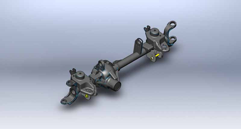 Clayton Off Road Axle Brackets Jeep Grand Cherokee Front Lower Control Arm Brackets 99-04 WJ Clayton Off Road - COR-1106030