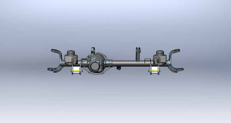 Clayton Off Road Axle Brackets Jeep Grand Cherokee Front Lower Control Arm Brackets 99-04 WJ Clayton Off Road - COR-1106030