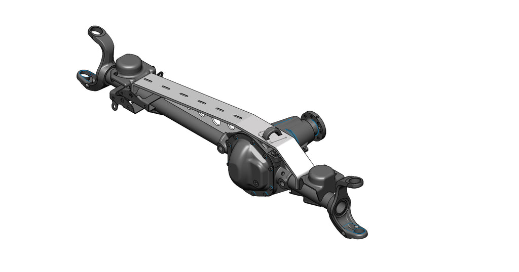 Clayton Off Road Axle Brackets Jeep Wrangler Dana 44 Truss 2007-2018 JK Clayton Off Road - COR-1108102
