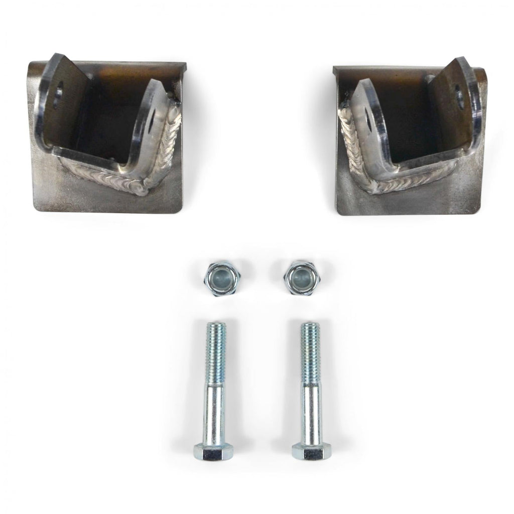 Clayton Off Road Axle Brackets Jeep Wrangler Lower Shock Relocation Kit 1997-2006 TJ/LJ Clayton Off Road - COR-1200502