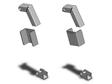 Load image into Gallery viewer, Clayton Off Road Axle Brackets Jeep Wrangler Rear Shock Conversion Kit 1997-2006 TJ/LJ Clayton Off Road - COR-1200507