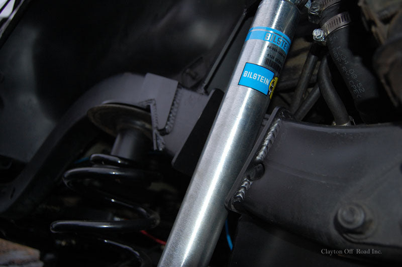 Clayton Off Road Axle Brackets Jeep Wrangler Rear Shock Conversion Kit 1997-2006 TJ/LJ Clayton Off Road - COR-1200507