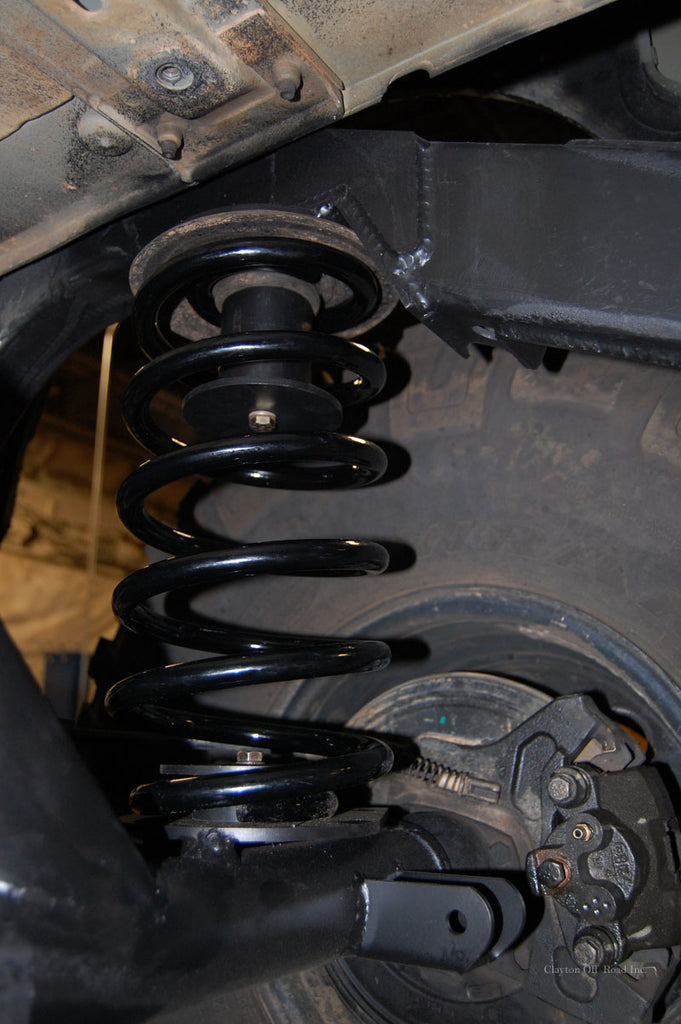 Clayton Off Road Axle Brackets Jeep Wrangler Rear Shock Conversion Kit 1997-2006 TJ/LJ Clayton Off Road - COR-1200507