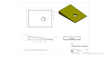 Load image into Gallery viewer, Clayton Off Road Axle Brackets Jeep Cherokee 7 Degree Shim 1984-2001 XJ Clayton Off Road - COR-1201207