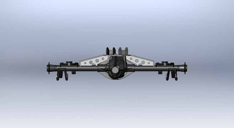 Clayton Off Road Axle Brackets Jeep Grand Cherokee Rear Axle Truss 1999-2004 WJ Clayton Off Road - COR-1206010