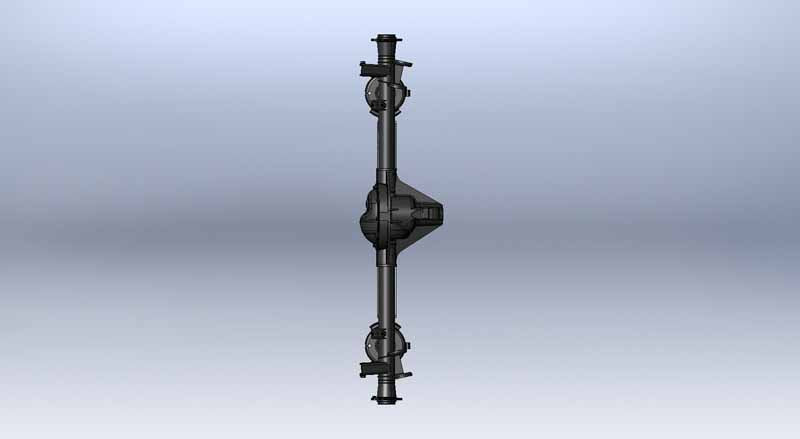 Clayton Off Road Axle Brackets Jeep Grand Cherokee Rear Axle Truss 1999-2004 WJ Clayton Off Road - COR-1206010