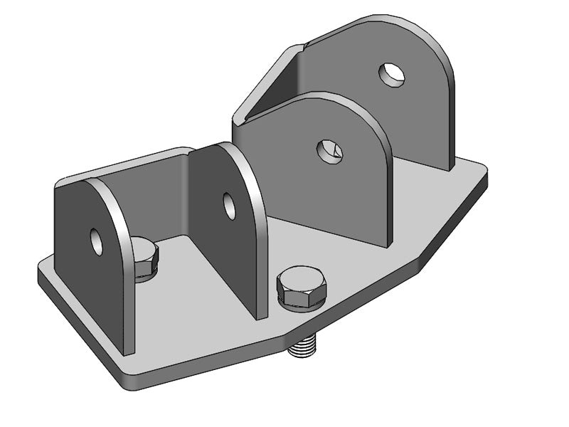 Clayton Off Road Axle Brackets Jeep Grand Cherokee Rear 4 Link Bracket 1999-2004 WJ Clayton Off Road - COR-1206100