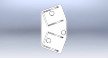 Load image into Gallery viewer, Clayton Off Road Axle Brackets Jeep Grand Cherokee Rear 4 Link Bracket 1999-2004 WJ Clayton Off Road - COR-1206100