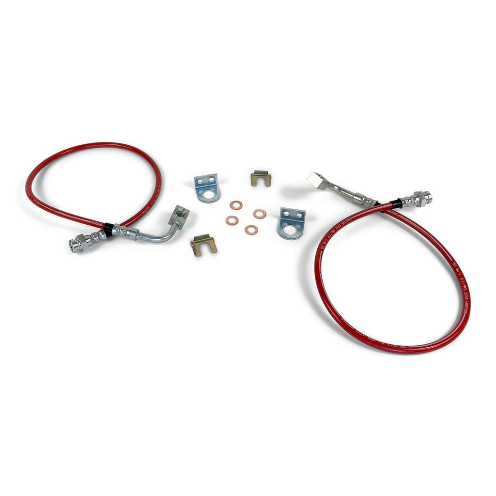 Clayton Off Road Brake Lines Jeep Wrangler Front & Rear Brake Lines 2007-2018 JK & Jeep Grand Cherokee Front 1999-2004 WJ Clayton Off Road - COR-1308101