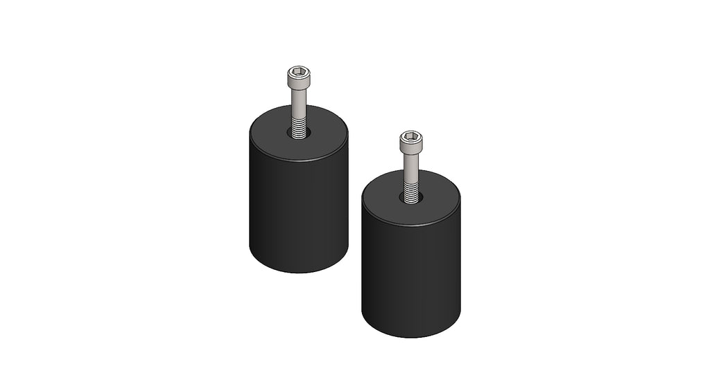 Clayton Off Road Bump Stops Jeep Wrangler Rear Bump Stops For 97-06 Wrangler TJ/LJ Clayton Offroad - COR-1400200