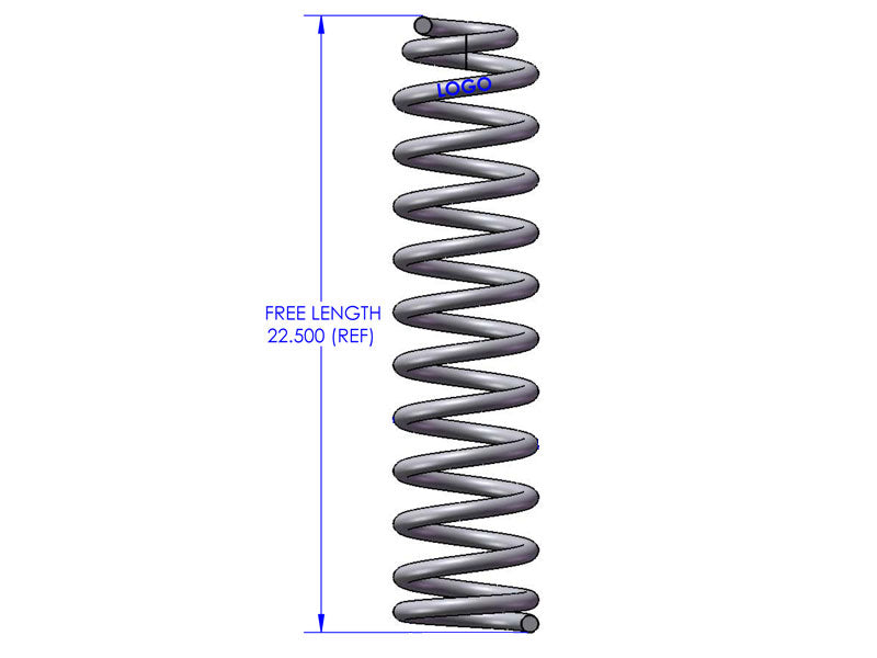 Clayton Off Road Coil Springs Jeep Cherokee 6.5 Inch Front Coil Springs 1984-2001 XJ Clayton Off Road - COR-1501650