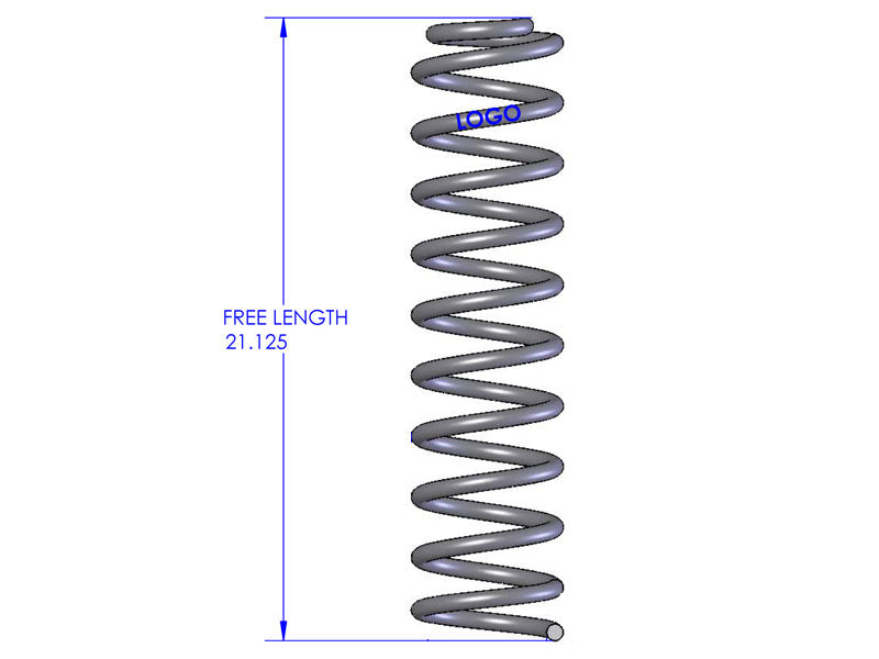 Clayton Off Road Coil Springs Jeep Wrangler 4.0 Inch Front Coil Springs 1997-2006 TJ/LJ Clayton Off Road - COR-1505400