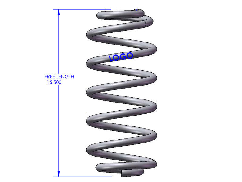Clayton Off Road Coil Springs Jeep Wrangler 4.0 Inch Rear Coil Springs 1997-2006 TJ/LJ Clayton Off Road - COR-1505401
