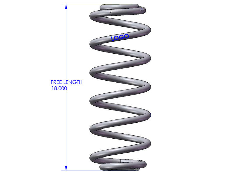 Clayton Off Road Coil Springs Jeep Grand Cherokee 6.0 Inch Rear Coil Springs 1999-2004 WJ Clayton Off Road - COR-1506601