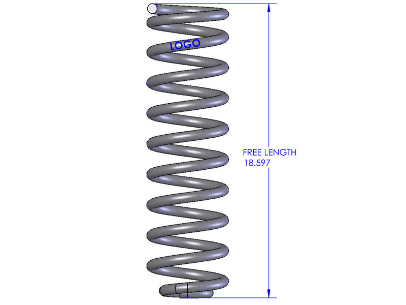 Clayton Off Road Coil Springs Jeep Wrangler 3.5 Inch Rear Coil Springs 2007-2018 JK & Jeep Cherokee 7.0 Inch Rear Coil Conversion Coil Springs 1984-2001 XJ Clayton Off Road - COR-1508351