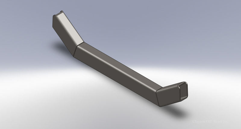 Clayton Off Road Crossmember Jeep Cherokee Rear Skid Plate Mount 1984-2001 XJ Clayton Off Road - COR-2101041