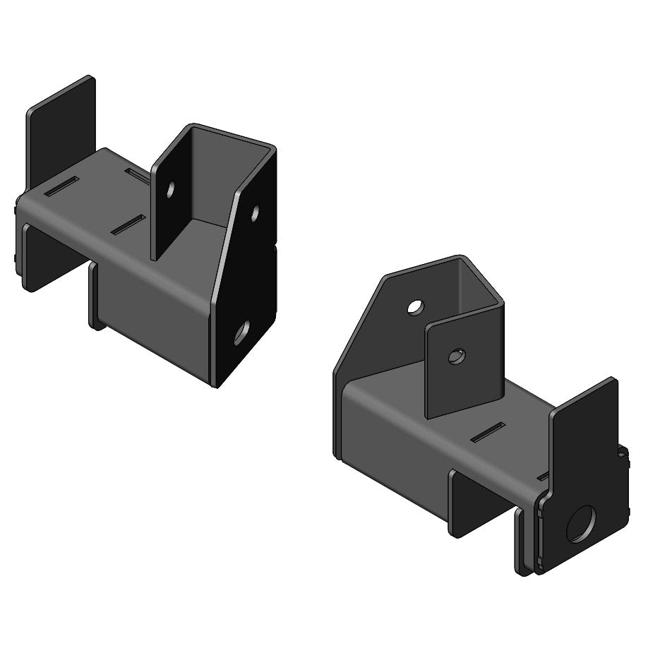 Clayton Off Road Frame Brackets Jeep Grand Cherokee Rear Frame Brackets 93-98 ZJ Clayton Off Road - COR-2204110