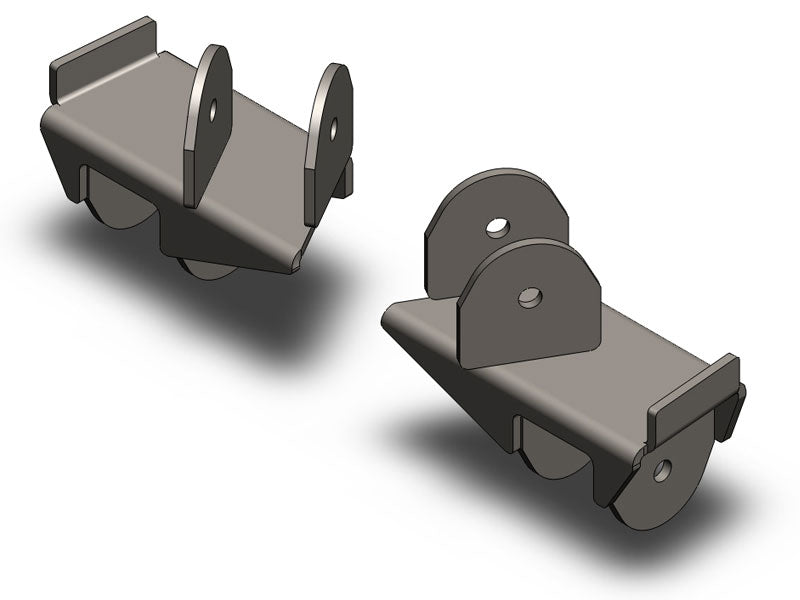 Clayton Off Road Frame Brackets Jeep Wrangler Rear Frame Brackets 1997-2006 TJ Clayton Off Road - COR-2205020