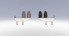 Load image into Gallery viewer, Clayton Off Road Frame Brackets Jeep Wrangler Rear Frame Brackets 1997-2006 TJ Clayton Off Road - COR-2205020