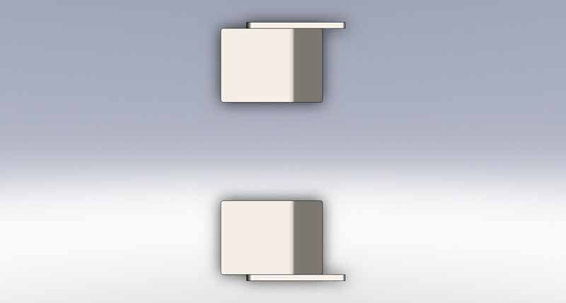Clayton Off Road Frame Brackets Jeep Wrangler Rear 5 Inch Frame Notch Kit 1997-2006 TJ Clayton Off Road - COR-2205105