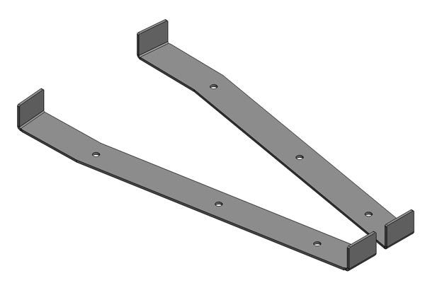 Clayton Off Road Frame Brackets Jeep Wrangler Frame Bracket Location Templates 2004-2006 LJ Clayton Off Road - COR-2207015