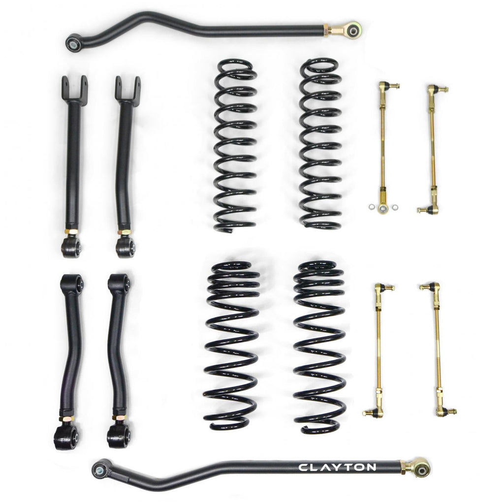 Clayton Off Road Lift Kits Jeep Wrangler 2.5 Inch Entry Level Lift Kit 2DR 2018+ JL Clayton Off Road - COR-2909002